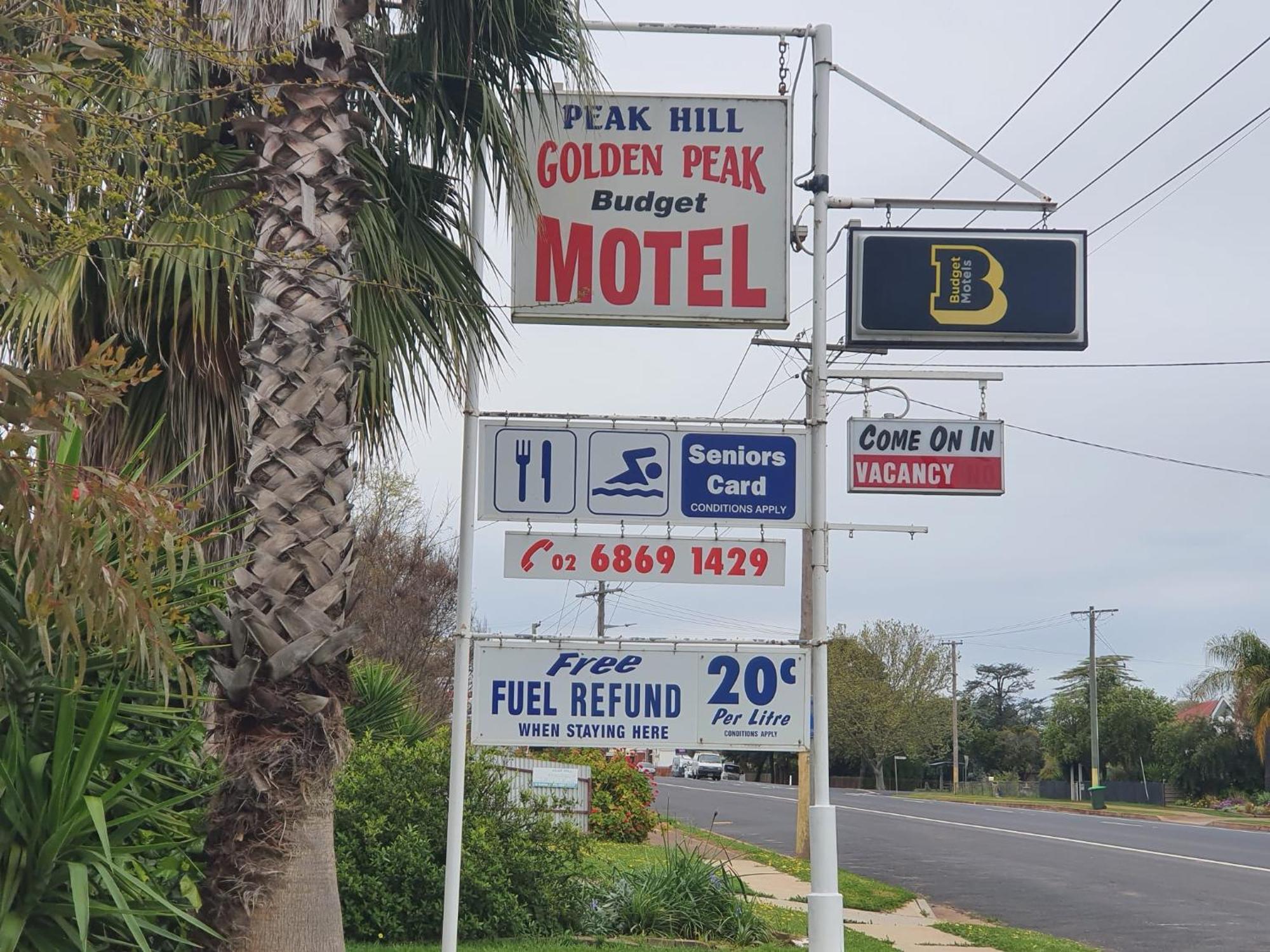 Golden Peak Motel Peakhill Peak Hill Екстер'єр фото